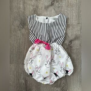 Baby Girl Easter Romper